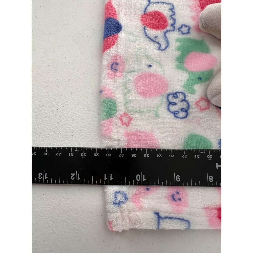 Le Bébé Favorite Elephant Baby Security Blanket Lovey Plush 11" Fleece Nursery - Picture 5 of 8